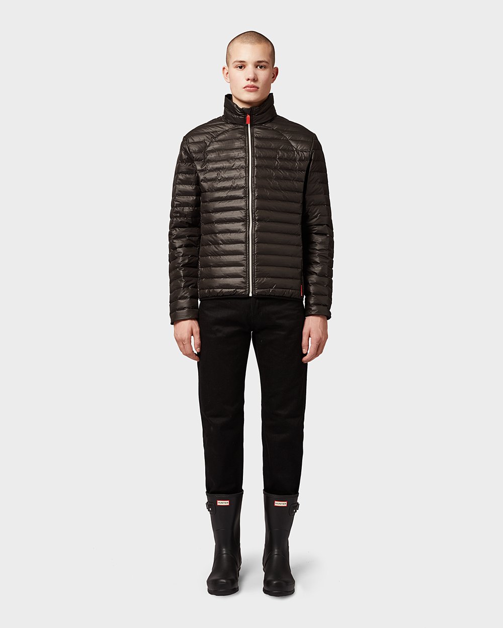 Botas De Cortas Hunter Hombre Negras Original 192573-PUR